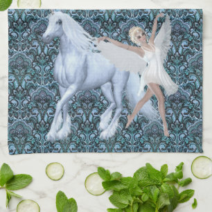 Linge De Cuisine Sky Féerie Aspar et Unicorn