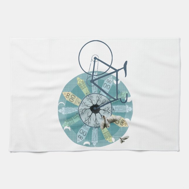 Linge De Cuisine Skyline d'Amsterdam (Horizontal)