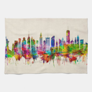 Linge De Cuisine Skyline de New York