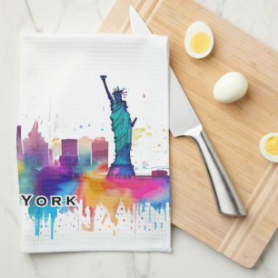 Linge De Cuisine Skyline de New York