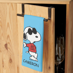 Linge De Cuisine Snoopy "Joe Cool" debout