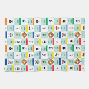 Linge De Cuisine soirée de jeu de société Monopoly en carton