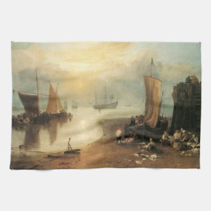 Linge De Cuisine Soleil levant à travers la vapeur par Joseph Turne