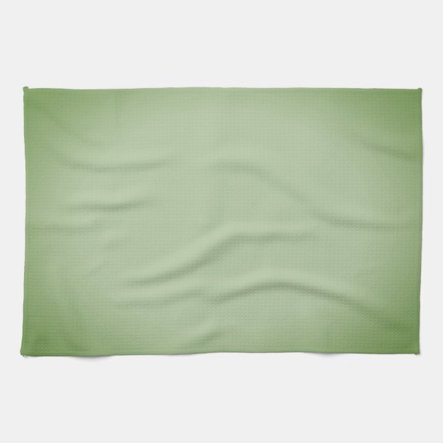 Linge De Cuisine Solid Jade Green Celadon (Horizontal)