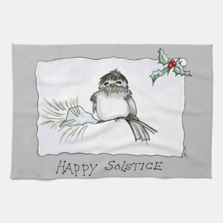 Linge De Cuisine Solstice Chickadee