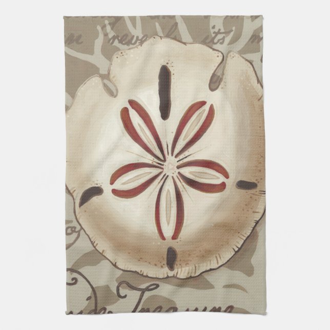 Linge De Cuisine Sonnet de bord de mer III (Vertical)