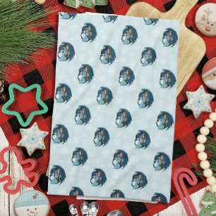 Linge De Cuisine Sorcière du Dragon Bleu Flocons de Neige