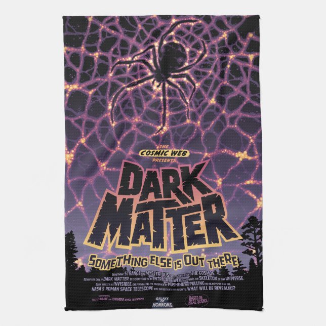 Linge De Cuisine Spider Cosmic Web, Galaxie d'Halloween des horreur (Vertical)