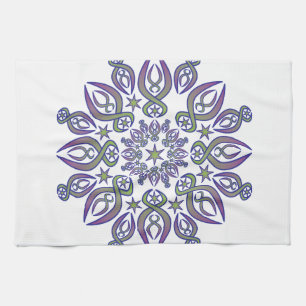 Linge De Cuisine Spikes bleus