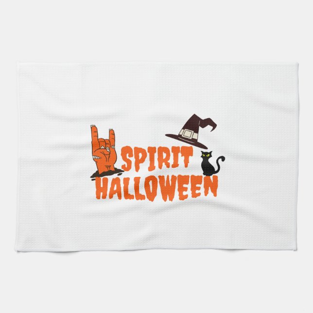 Linge De Cuisine Spirit Halloween  (Horizontal)
