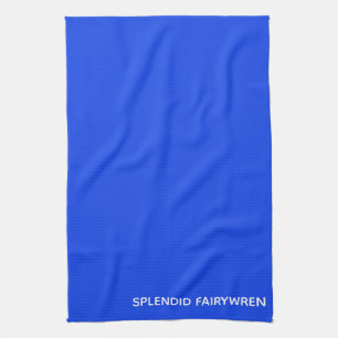 Linge De Cuisine Splendid Fairywren Blue Colour