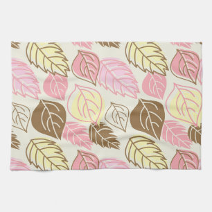 Linge De Cuisine Splendor d'automne : Motif sans feuille