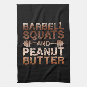 Linge De Cuisine Squats et beurre d'arachide - Motivation de la con