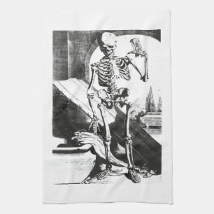 Linge De Cuisine Squelette d'Anatomia Humani Corporis