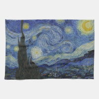 Starry Night & Van Gogh /célèbre art vintage
