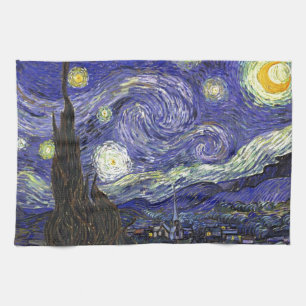 Linge De Cuisine Starry Night, Vincent Van Gogh.