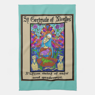 Linge De Cuisine Ste Gertrude de Nivelles Tea Towel
