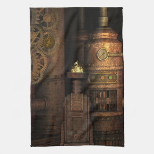 Linge De Cuisine Steampunk industriel vintage