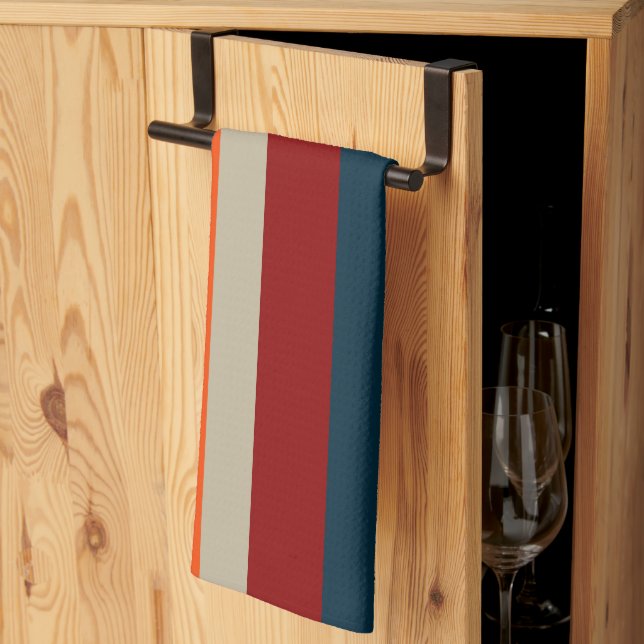 Linge De Cuisine Stripes du sud-ouest 17 (Pliage en tiers)