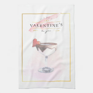 Linge De Cuisine Stylish Pencil Art St. Valentine's Day Cocktail