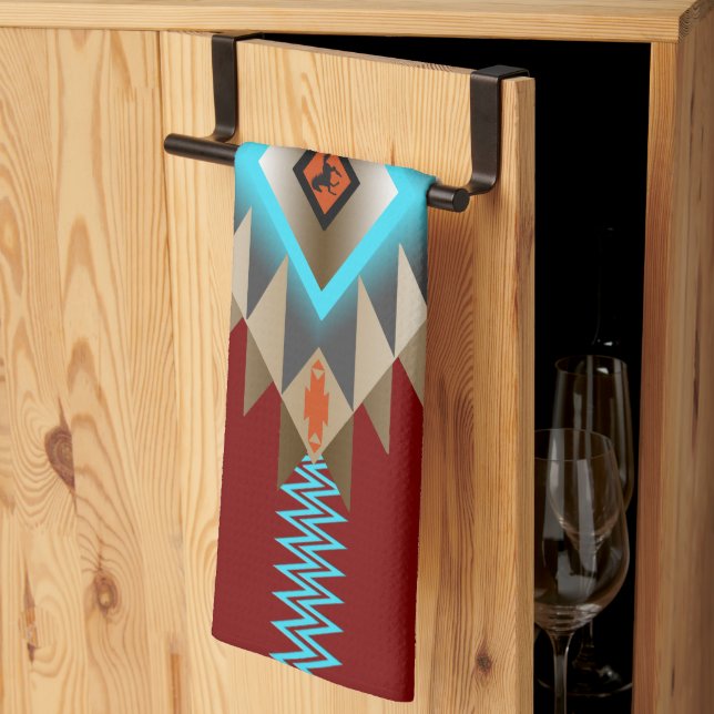 Linge De Cuisine Sud-ouest 3 - couleur variable (Pliage en tiers)