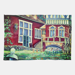 Linge De Cuisine Suède, Paysage Traditionnel