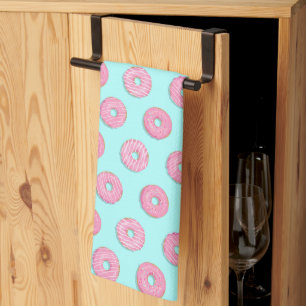 Linge De Cuisine Sugar Sweet Pink Glazed Donuts