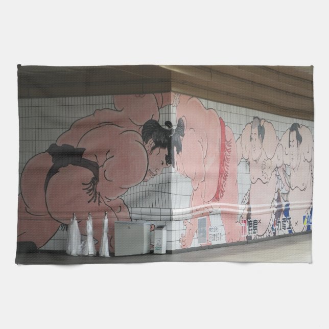 Linge De Cuisine Sumo Mural Art (Horizontal)