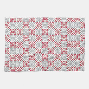 Linge De Cuisine SUN traditionnel letton motif géométrique III