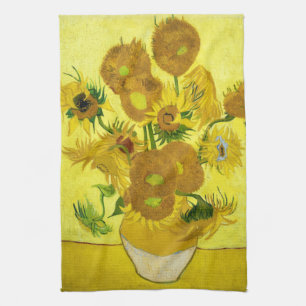Linge De Cuisine Sunflowers Vincent van Gogh