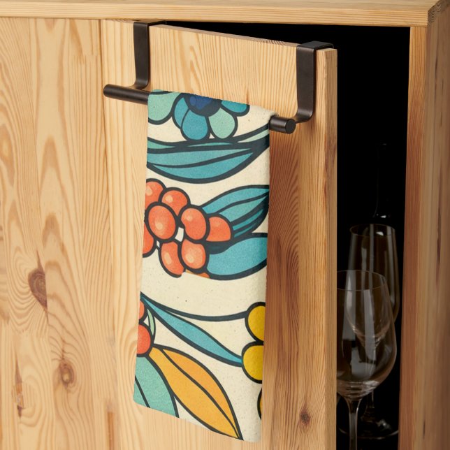 Linge De Cuisine Sunstream Bloom (Pliage en tiers)