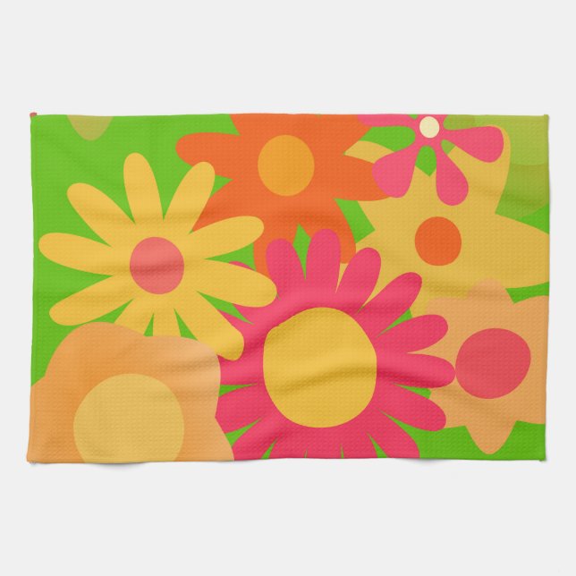Linge De Cuisine super mod floral (Horizontal)