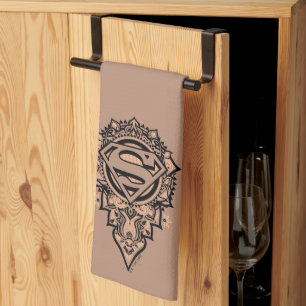 Linge De Cuisine Supergirl Mandala Graphic