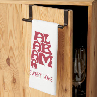 Linge De Cuisine Sweet Home Alabama Crimson