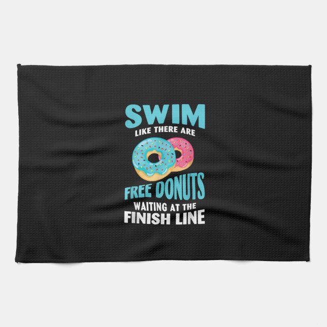 Linge De Cuisine Swimming Lover (Horizontal)