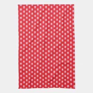 Linge De Cuisine symbole de jeu MahJong Joker sur carreau rouge
