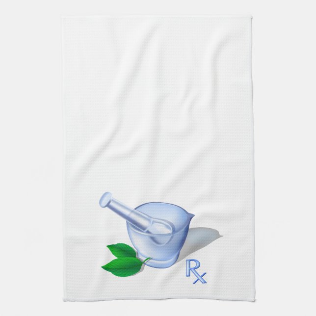 Linge De Cuisine Symbole de pharmacie (Vertical)