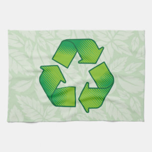 Linge De Cuisine Symbole de recyclage