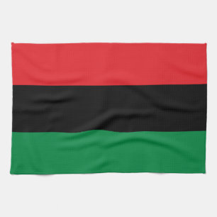 Linge De Cuisine Symbole panafricain du drapeau et de l'Union / fan