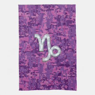 Linge De Cuisine SYMBOLE Zodiaque Capricorne Camouflage numérique r