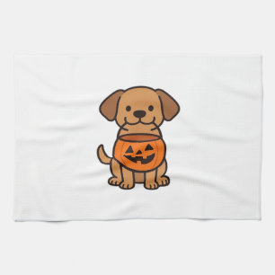 Linge De Cuisine T-shirt classique pour chien de dessin animé migno