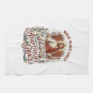 Linge De Cuisine T-Shirt Encouragement pour Handicapés Jésus Inspir