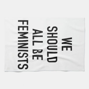Linge De Cuisine T-shirt féministe - Nous devrions tous être fémini