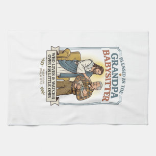 Linge De Cuisine T-shirt humour gardiennage grands-parents Jésus Fo