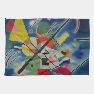 Linge De Cuisine Tableau bleu de Kandinsky