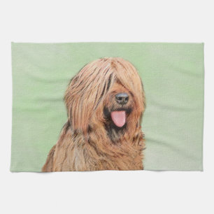 Linge De Cuisine Tableau de bord - Joli art original chien