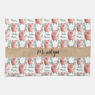 Linge De Cuisine Tablier de cuisine à motif de cochon mignon – Cuis