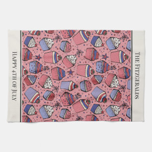 Linge De Cuisine Tablier de cuisine Cupcake Rouge Pastèque du 4 jui