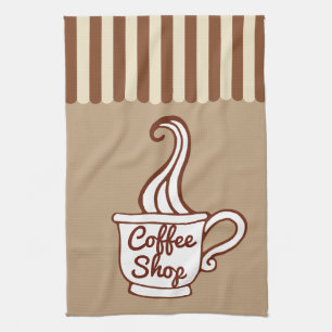 Linge De Cuisine Tablier de cuisine de café rétro en cadeau