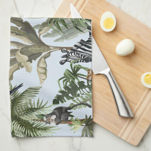 Linge De Cuisine Tablier de cuisine faune et flore de la jungle tro
